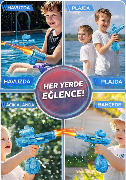 💦 HydroForce X – Otomatik Güçlü Su Atıcı Oyuncak 🔫